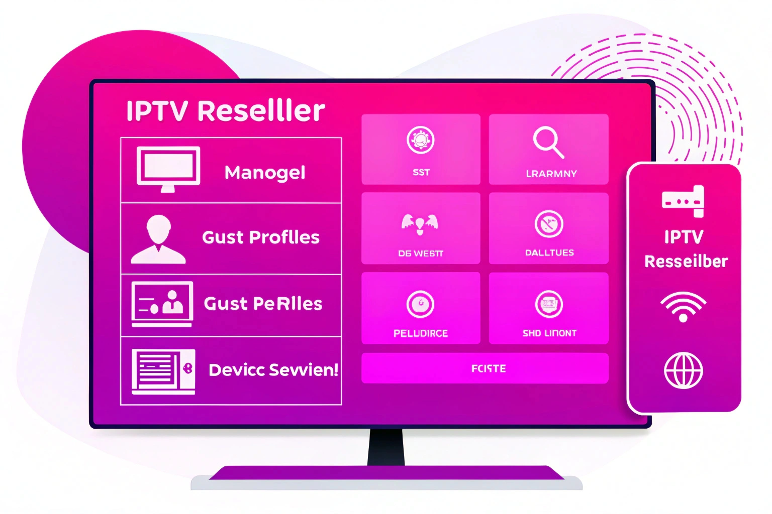 iptv reseller panel setup for hospitality